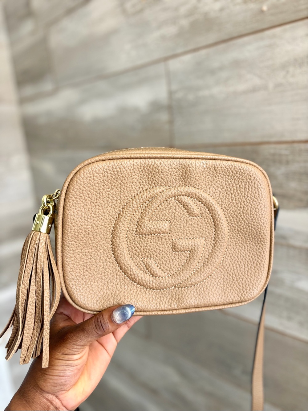 Tan bag